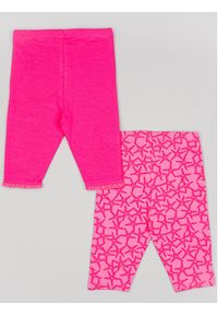 Zippy Komplet 2 par legginsów ZBGAP0401 23006 Różowy Regular Fit. Kolor: różowy. Materiał: bawełna #4