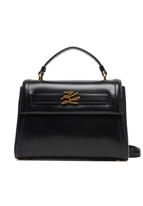 Karl Lagerfeld - KARL LAGERFELD Torebka B1W30291 Czarny. Kolor: czarny. Materiał: skórzane