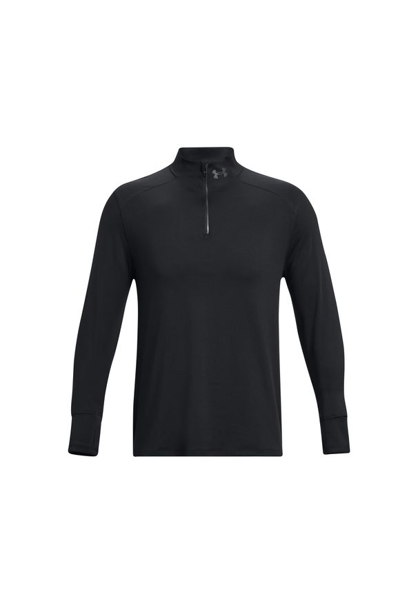 Bluza rozpinana 1/4 Under Armour Qualifier Run. Kolor: czarny. Sport: bieganie