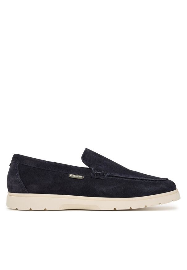 Półbuty Barbour. Kolor: niebieski