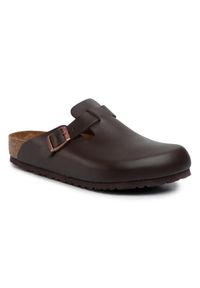 Klapki Birkenstock. Kolor: brązowy #1