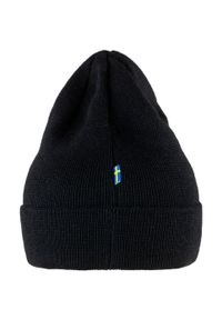 Fjällräven - Czapka zimowa Fjallraven Vardag Classic Beanie - black. Kolor: czarny. Sezon: zima. Styl: sportowy