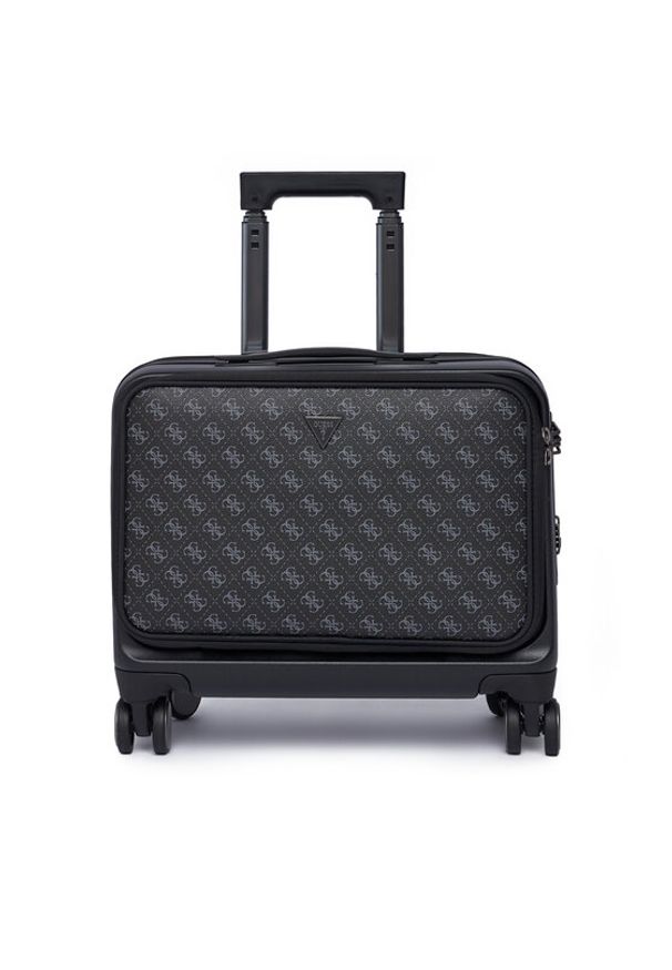 Guess Walizka kabinowa TMVELO P5143 Czarny. Kolor: czarny. Materiał: syntetyk