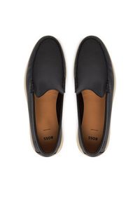 BOSS Mokasyny Sienne 50536173 Czarny. Kolor: czarny. Materiał: skóra #5