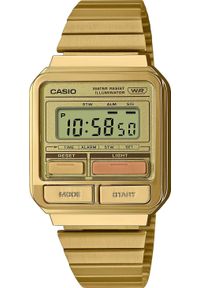Zegarek Casio Zegarek męski Casio A120WEG-9AEF złoty. Kolor: złoty #1