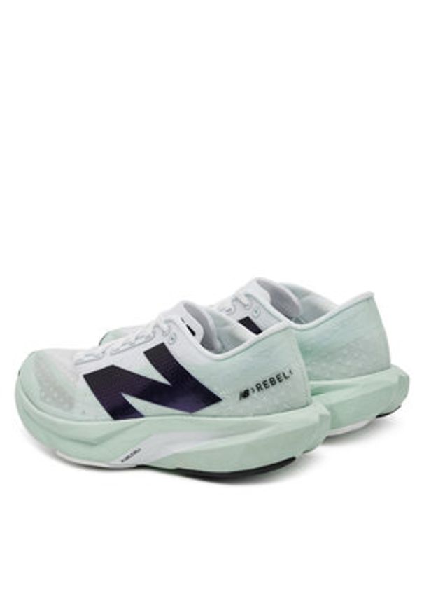 New Balance Buty do biegania FuelCell Rebel v4 WFCXCA4 Zielony. Kolor: zielony. Materiał: materiał
