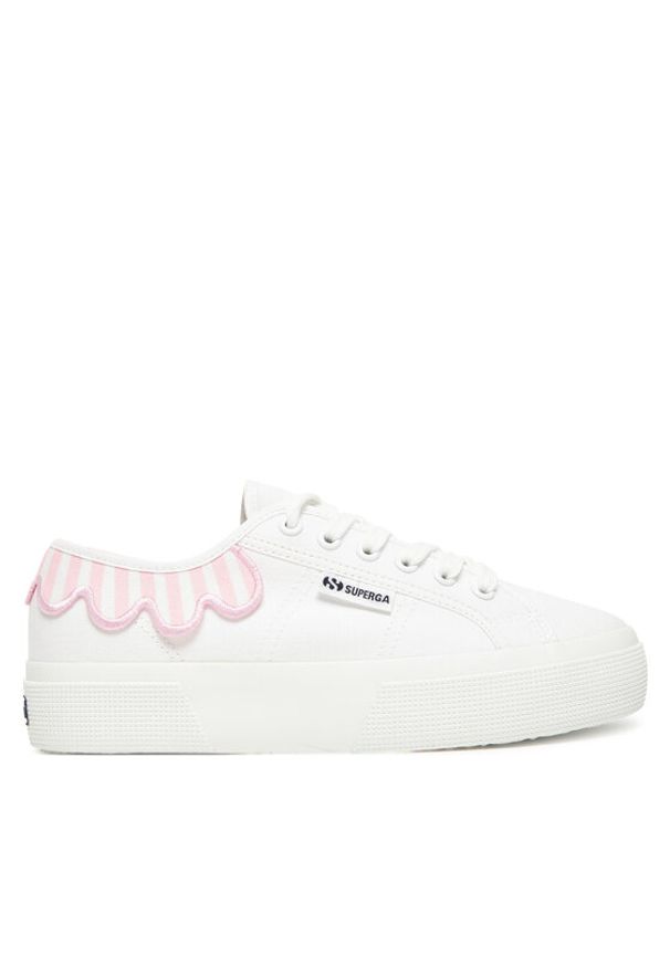 Superga Tenisówki S6135FW 3740 Biały. Kolor: biały. Materiał: materiał