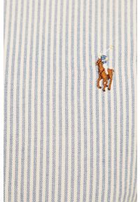 Polo Ralph Lauren - Koszula 710549084009. Typ kołnierza: polo. Kolor: niebieski. Materiał: tkanina #2