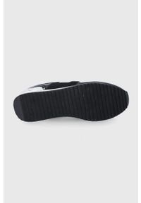 DKNY - Dkny Buty K3102296.005 kolor czarny na płaskiej podeszwie. Nosek buta: okrągły. Kolor: czarny. Materiał: guma. Obcas: na płaskiej podeszwie #3