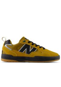 Buty męskie New Balance Numeric UN808BNB - żółte. Kolor: żółty. Materiał: materiał, syntetyk, guma, zamsz. Szerokość cholewki: normalna. Sport: skateboard #1