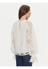 BARDOT - Bardot Bluzka 59731TB Biały Regular Fit. Kolor: biały. Materiał: syntetyk #3