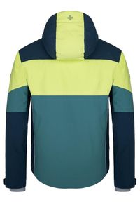 Męska kurtka narciarska Kilpi SION-M. Kolor: wielokolorowy, zielony, szary, żółty, niebieski. Sezon: zima. Sport: narciarstwo #2