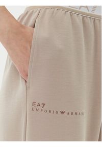 EA7 Emporio Armani Spodnie dresowe 7W000281 AF12501 U6155 Czarny Regular Fit. Kolor: czarny. Materiał: syntetyk #3
