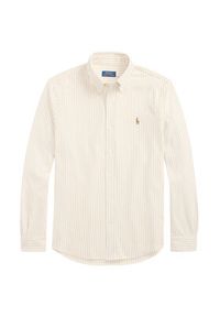 Polo Ralph Lauren Koszula 710B25852002 Beżowy Regular Fit. Typ kołnierza: polo. Kolor: beżowy. Materiał: bawełna #6