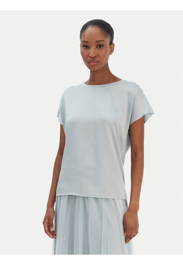 JOOP! T-Shirt Tancy 30100042 Zielony Regular Fit. Kolor: zielony. Materiał: wiskoza