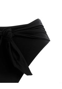 AGUA BENDITA - Czarny dół od bikini Isabella. Stan: podwyższony. Kolor: czarny. Materiał: materiał #2