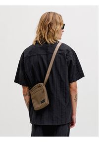 Jack & Jones Komplet koszula i szorty materiałowe Tyson 12297649 Czarny Relaxed Fit. Kolor: czarny. Materiał: bawełna #3