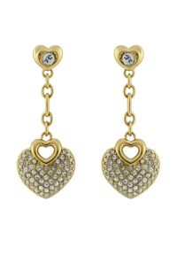 Guess Kolczyki JUBE05 210JW Złoty. Materiał: metalowe. Kolor: złoty #1