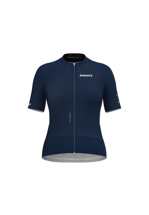 BIORACER - Damski jersey Bioracer Epic Ultralight. Kolor: niebieski. Materiał: jersey. Sezon: lato. Sport: kolarstwo