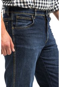 Wrangler - WRANGLER REGULAR FIT MĘSKIE SPODNIE JEANSOWE DARK USED W10I22H10 112125986 #6