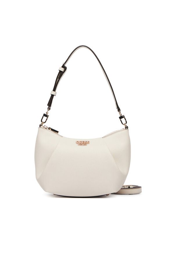 Guess Torebka Amorette HWBG78 98180 Kremowy. Kolor: kremowy. Materiał: skórzane