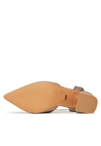 DeeZee Sandały HTA917-2A Beżowy. Kolor: beżowy. Materiał: materiał