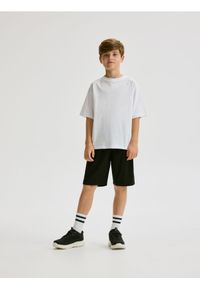 Reserved - Bawełniany komplet - biały. Kolor: biały. Materiał: bawełna #1