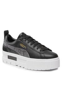 Puma Sneakersy Mayze Luxury Wns 393081 02 Czarny. Kolor: czarny. Materiał: skóra