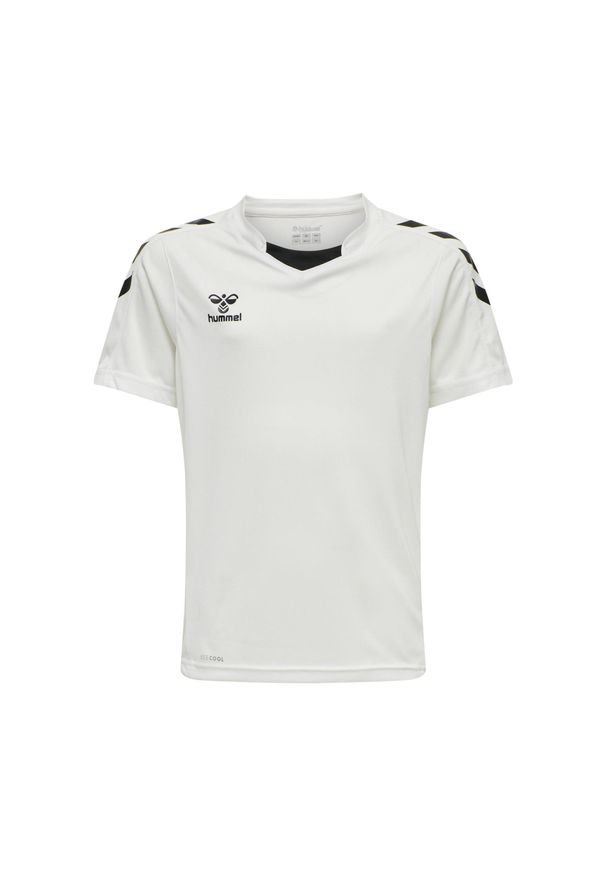 Koszulka dziecięca Hummel hmlCORE XK. Kolor: biały. Materiał: tkanina. Sport: fitness, piłka nożna