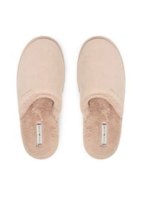 TOMMY HILFIGER - Tommy Hilfiger Kapcie Soft House Shoe FW0FW08853 Różowy. Kolor: różowy. Materiał: materiał #4