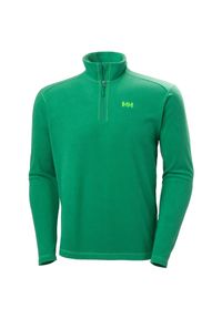 1/2 zip fleece Helly Hansen Daybreaker. Kolor: zielony. Materiał: polar, dresówka, materiał. Sport: turystyka piesza #1