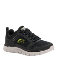 skechers - Buty męskie SKECHERS Track Knockhill. Kolor: czarny