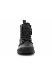 Buty do chodzenia męskie Palladium Pampa Zip Lth. Wysokość cholewki: za kostkę. Zapięcie: sznurówki. Kolor: czarny. Materiał: syntetyk, materiał. Szerokość cholewki: normalna. Sport: turystyka piesza