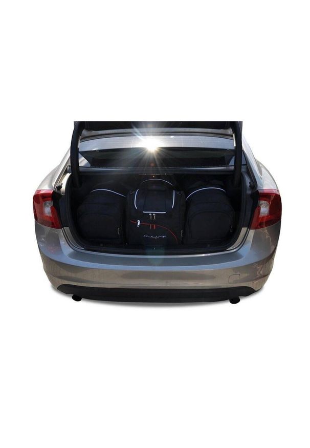 KJUST - Torby Do Bagażnika Volvo S60 2010-2018 4Szt Kjust. Kolor: czarny. Styl: sportowy