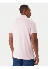 TOMMY HILFIGER - Tommy Hilfiger Polo 1985 MW0MW17770 Różowy Regular Fit. Typ kołnierza: polo. Kolor: różowy. Materiał: bawełna #6