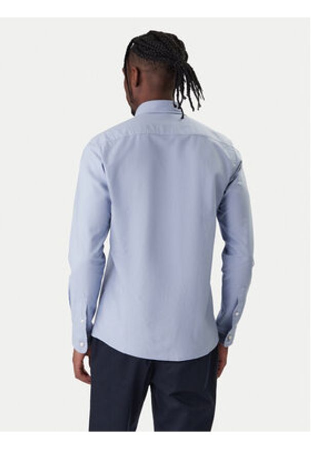 BOSS Koszula H-Roan 50555920 Fioletowy Slim Fit. Kolor: fioletowy. Materiał: bawełna