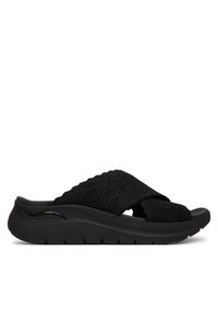 skechers - Skechers Klapki Arch Fit 2.0 164079/BBK Czarny. Kolor: czarny. Materiał: materiał #1