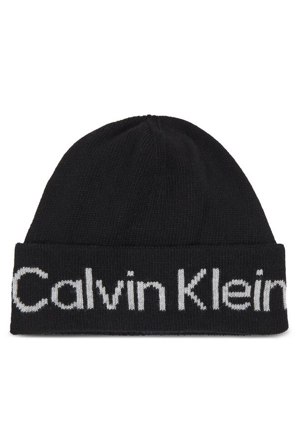 Czapka Calvin Klein. Kolor: czarny