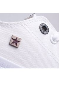 Big-Star - Trampki Big Star W AA274010 białe. Nosek buta: okrągły. Kolor: biały. Materiał: materiał, guma. Szerokość cholewki: normalna. Wzór: kolorowy. Styl: klasyczny #5