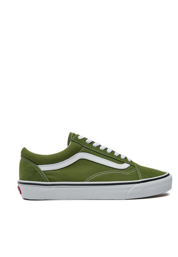 Vans Tenisówki Old Skool VN000CT8CIB1 Zielony. Kolor: zielony. Materiał: skóra, zamsz