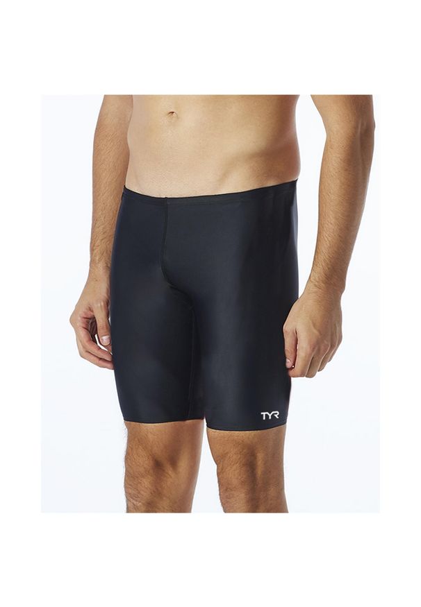 Spodenki pływackie męskie TYR Jammer Swimsuit - Solid. Kolor: czarny
