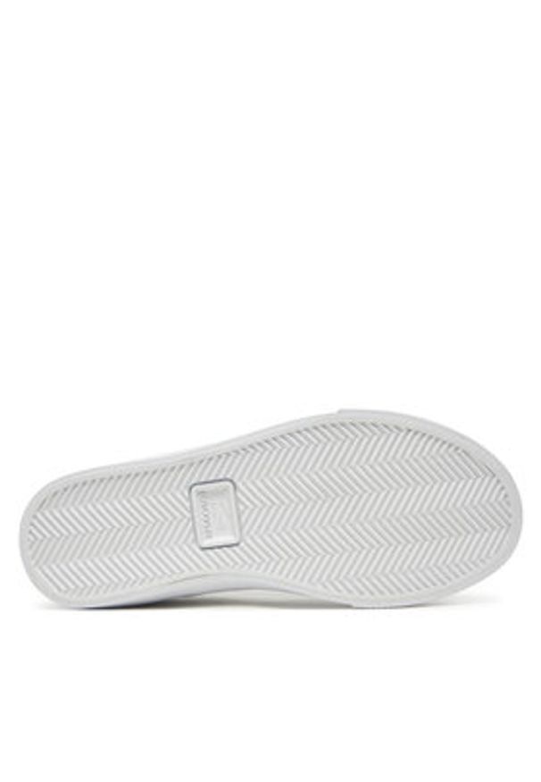 Lacoste Sneakersy Lerond 7-49CFA0037 Biały. Kolor: biały. Materiał: skóra