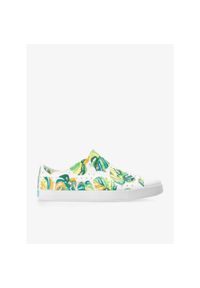 Native Shoes - Buty lifestyle Native Jefferson Sugarlite Print. Kolor: biały. Wzór: nadruk. Styl: sportowy. Sport: turystyka piesza