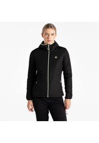DARE 2B - Kurtka turystyczna ocieplana damska Mountain Series Lite. Kolor: czarny. Materiał: puch, materiał. Wzór: kratka. Sport: turystyka piesza #1