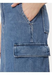 Levi's® Spódnica jeansowa A7539-0004 Niebieski Regular Fit. Kolor: niebieski. Materiał: bawełna #4