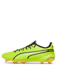 Puma Buty do piłki nożnej King Ultimate Fg/Ag 107563 06 Zielony. Kolor: zielony. Materiał: skóra #6