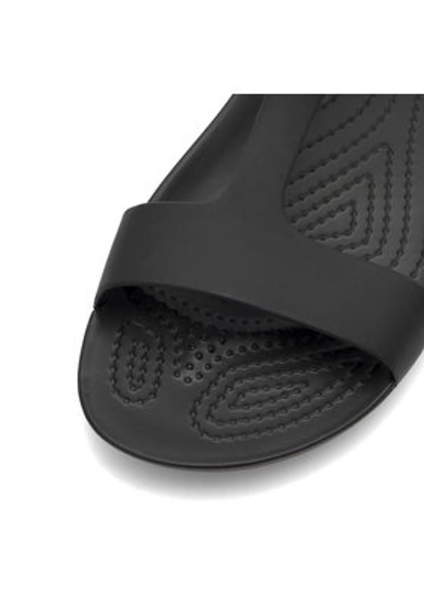Crocs Sandały SERENA SANDAL 205469-060_ Czarny. Kolor: czarny