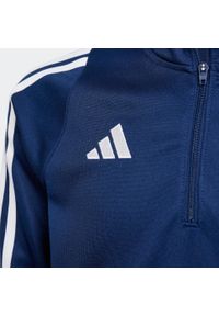 Adidas - Bluza treningowa do piłki nożnej dla dzieci ADIDAS Tiro 24. Kolor: niebieski. Sport: piłka nożna