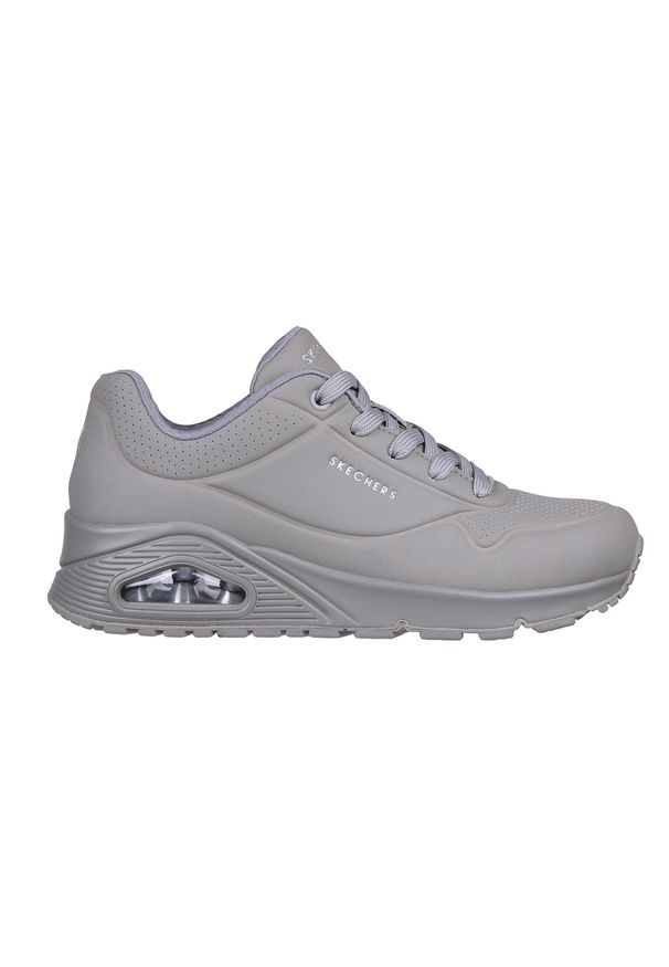skechers - Buty damskie SKECHERS Uno Stand On Air. Okazja: na co dzień. Kolor: szary