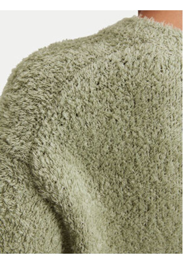 Marc O'Polo Kardigan 506 6045 61059 Zielony Relaxed Fit. Typ kołnierza: polo. Kolor: zielony. Materiał: bawełna